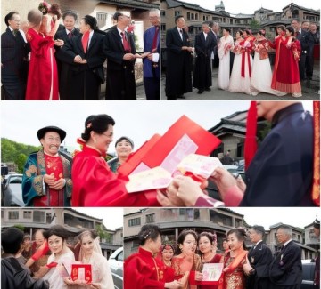 聊城婚礼习俗，独特上下车给钱寓意深长的民间传统