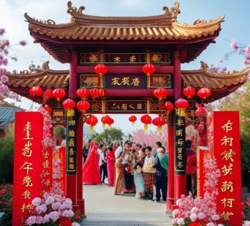 庆盈门喜气扬——婚庆祝福开篇精选