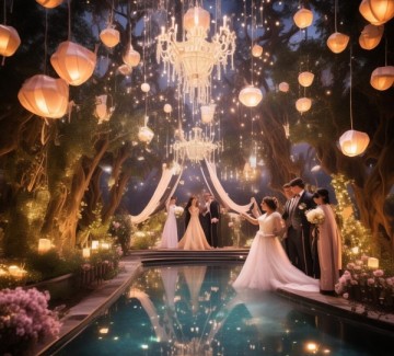梦幻婚庆秘境，1554439Z空间打造浪漫婚礼奇迹