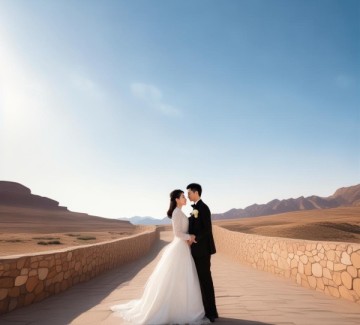 石河子婚纱摄影，定格四分之一时光的浪漫瞬间