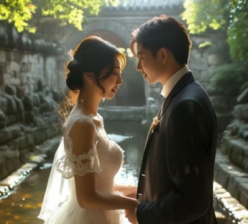 虎丘光影，定格苏州浪漫婚纱瞬间