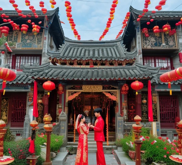 襄汾县襄陵镇婚礼，千年传承的浪漫仪式,襄汾县襄陵镇婚礼，千年传承的浪漫仪式,象征,甜蜜,婚礼习俗,第1张