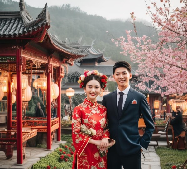 万源婚礼，传统韵味与现代浪漫的完美交织,万源婚礼，传统韵味与现代浪漫的完美交织,婚姻,象征,婚礼习俗,第1张