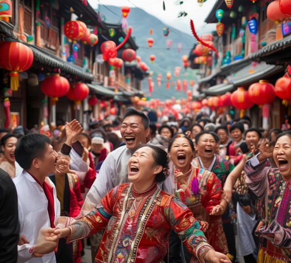 陆良县闹婚习俗，欢声笑语中的传统幸福传递,陆良县闹婚习俗，欢声笑语中的传统幸福传递,婚礼习俗,传统文化,幸福生活,第1张