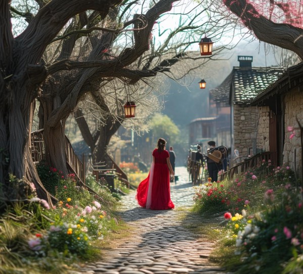 石阡婚礼独特习俗，新娘独自行走之谜,石阡婚礼独特习俗，新娘独自行走之谜,婚姻,象征,婚礼习俗,第1张
