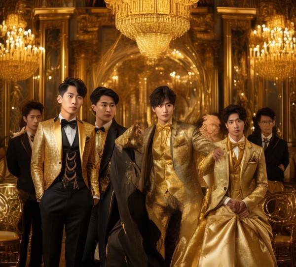 金色浪漫，MK Bride演绎伴郎风尚盛典,金色浪漫，MK Bride演绎伴郎风尚盛典,婚纱礼服,象征,匠心独运,第1张