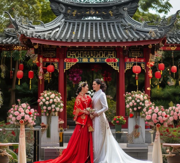 融合古今，别样婚俗，传统与现代婚礼的交汇,融合古今，别样婚俗，传统与现代婚礼的交汇,婚姻,象征,婚礼习俗,第1张