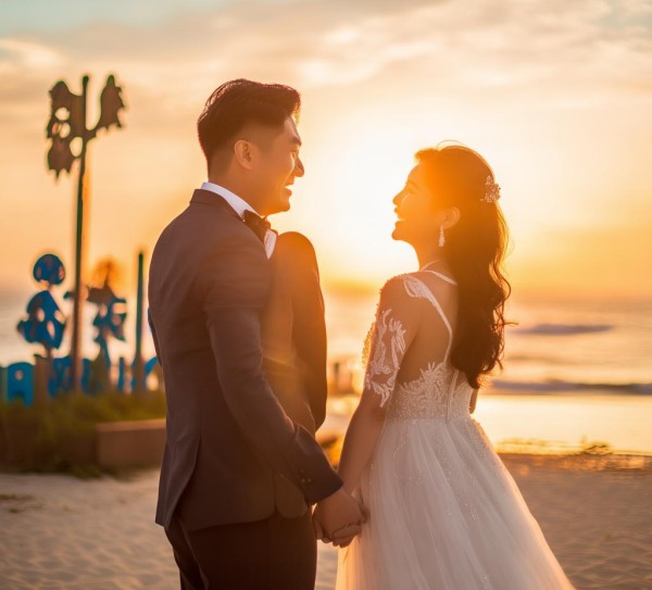 三亚典爱9来zi婚纱摄影工作室，定格爱情瞬间，编织浪漫记忆,三亚典爱9来zi婚纱摄影工作室，定格爱情瞬间，编织浪漫记忆,婚纱摄影,象征,婚纱照,第1张