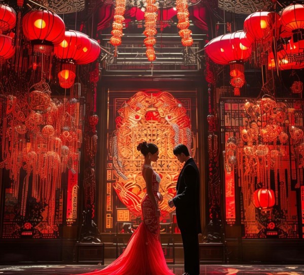 跨界婚礼盛典,传统与现代的浪漫交融,象征,婚礼习俗,婚礼服,第1张 跨界婚礼盛典,传统与现代的浪漫交融,跨界婚礼盛典,传统与现代的浪漫交融,象征,婚礼习俗,婚礼服,第1张