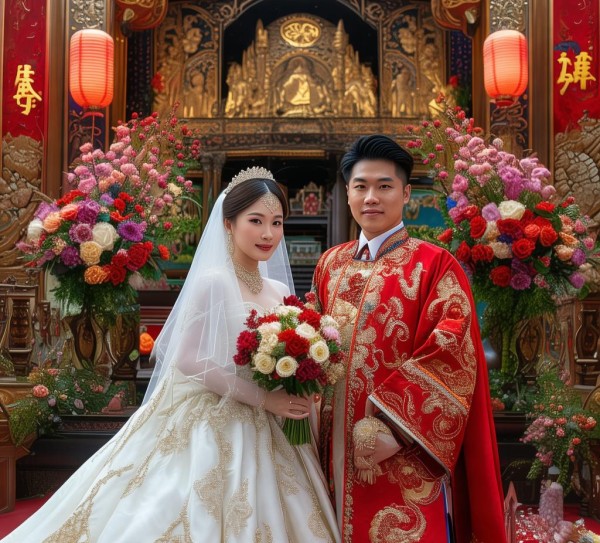 东西方婚俗文化交融，西方婚礼习俗与中国六礼的碰撞,东西方婚俗文化交融，西方婚礼习俗与中国六礼的碰撞,象征,婚礼习俗,婚俗,第1张