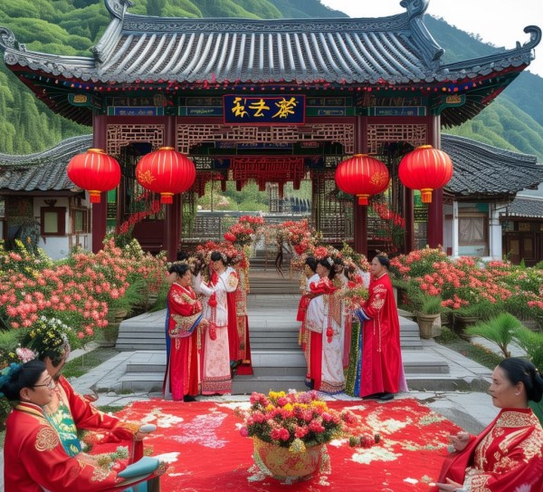 广西平乐镇，陆川婚礼习俗，浪漫传统仪式再现风采,广西平乐镇，陆川婚礼习俗，浪漫传统仪式再现风采,婚姻,浪漫,婚礼习俗,第1张